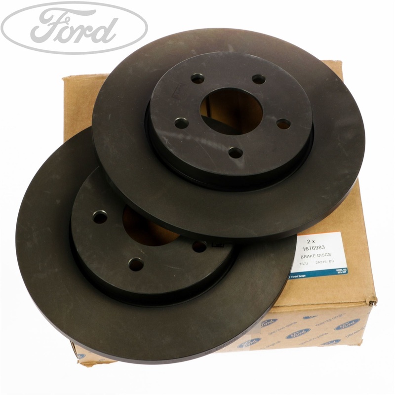 MONDEO MK3 2.0 2.2 TDCI REAR SOLID BRAKE DISCS PAIR 280MM