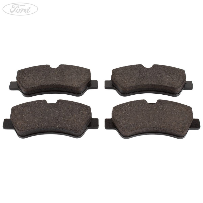 TRANSIT MK8 CUSTOM REAR BRAKE PADS SET WITH DOUBLE WHEELS