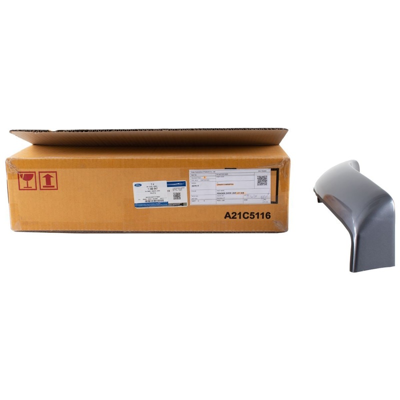 RANGER FRONT N/S WHEEL ARCH BODY MOULDINGS TITANIUM GREY