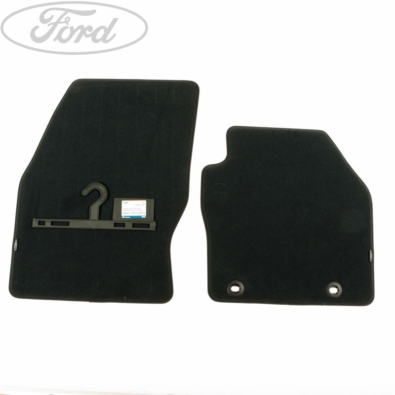 C-MAX FRONT CONTOURED FLOOR MATS SET VELOUR 2010-2012