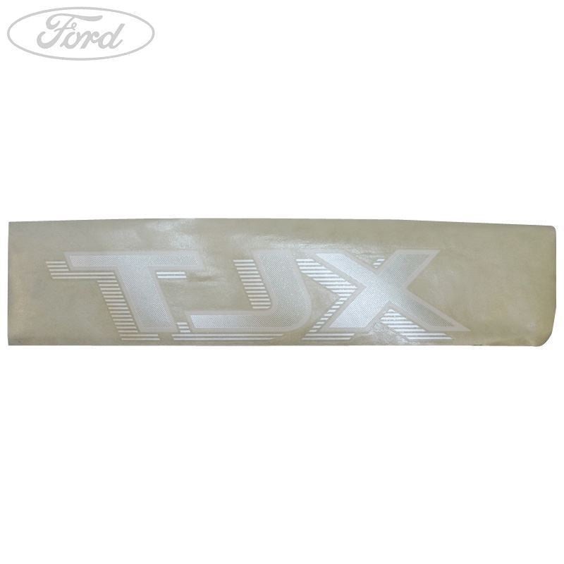 RANGER REAR XLT NAME PLATE BADGE DECAL WHITE 2002-2007