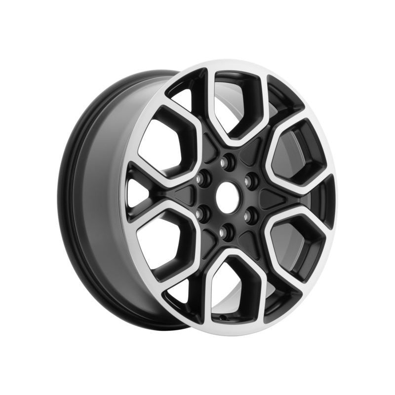 RANGER ALLOY WHEEL 20 6-SPOKE Y DESIGN, ASPHALT MATT BLACK