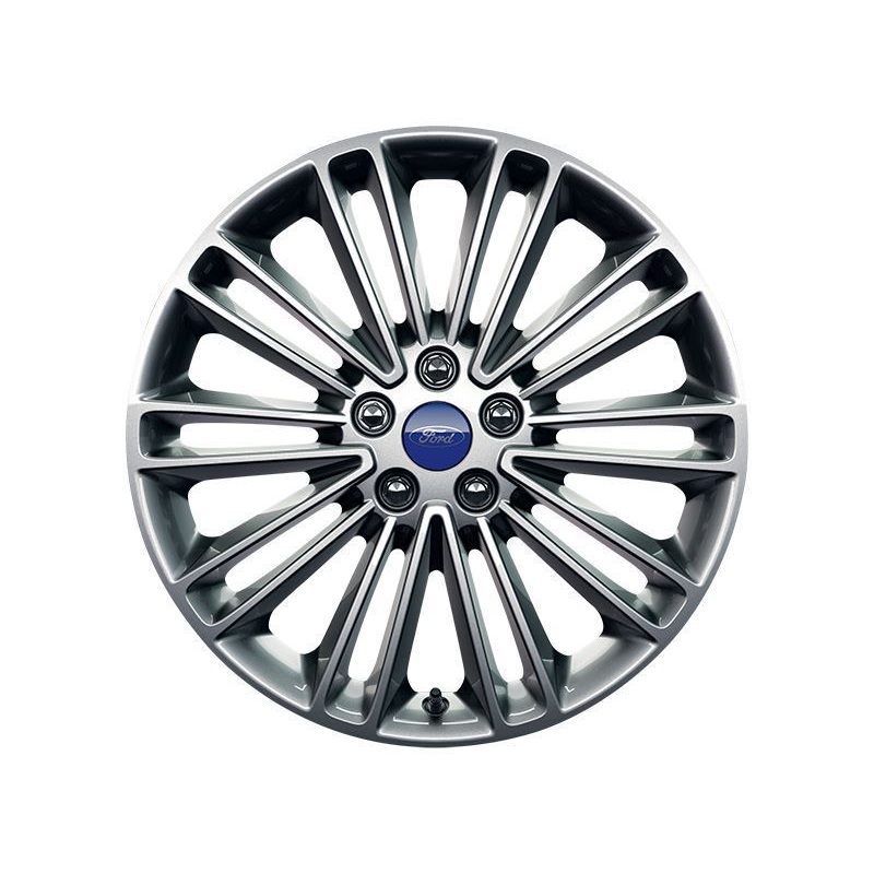 SET OF 4 S-MAX ALLOY WHEEL 18 10 X 2-SPOKE DESIGN, DARK STAINLESS 06/2015 –