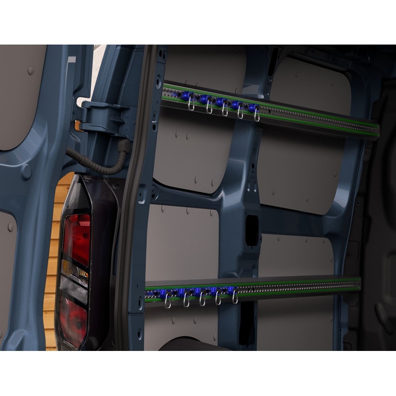 TRANSIT CUSTOM FROM 09/2023 CARGO TIE DOWN RINGS BLUE