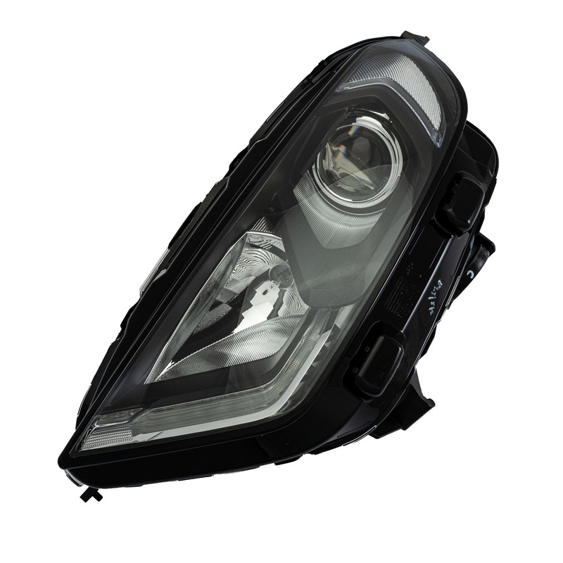 EcoSport Passenger Side Headlight Projector Beam With Black Bezels 2017-2023