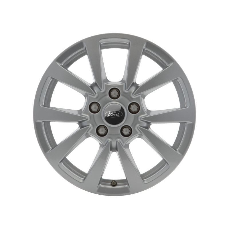 SET OF 4 TOURNEO CONNECT ALLOY WHEELS 16 5 X 2-SPOKE DESIGN, BRIGHT CHROME