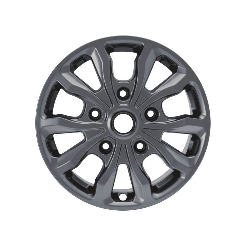 SET OF 4 TOURNEO CUSTOM – TRANSIT CUSTOM ALLOY WHEEL 17 10-SPOKE DESIGN, TARNISHED DARK 2018 – 2021