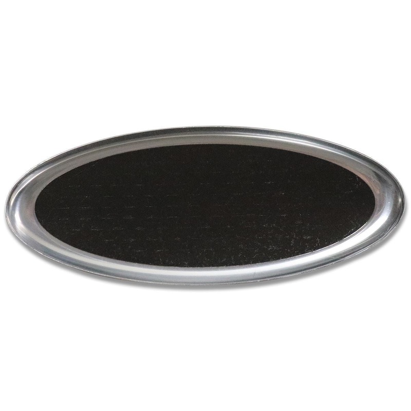 KA REAR TAILGATE OVAL EMBLEM BLUE 2008-2016