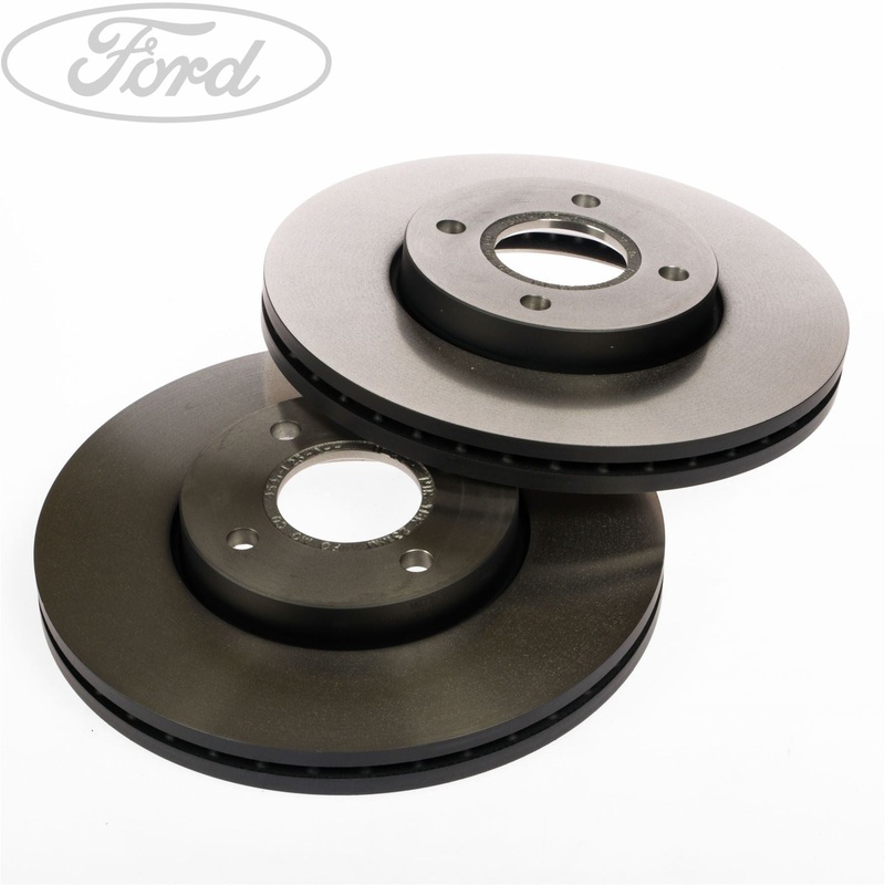 FIESTA ST150 FRONT VENTED COATED BRAKE DISC 278MM PAIR