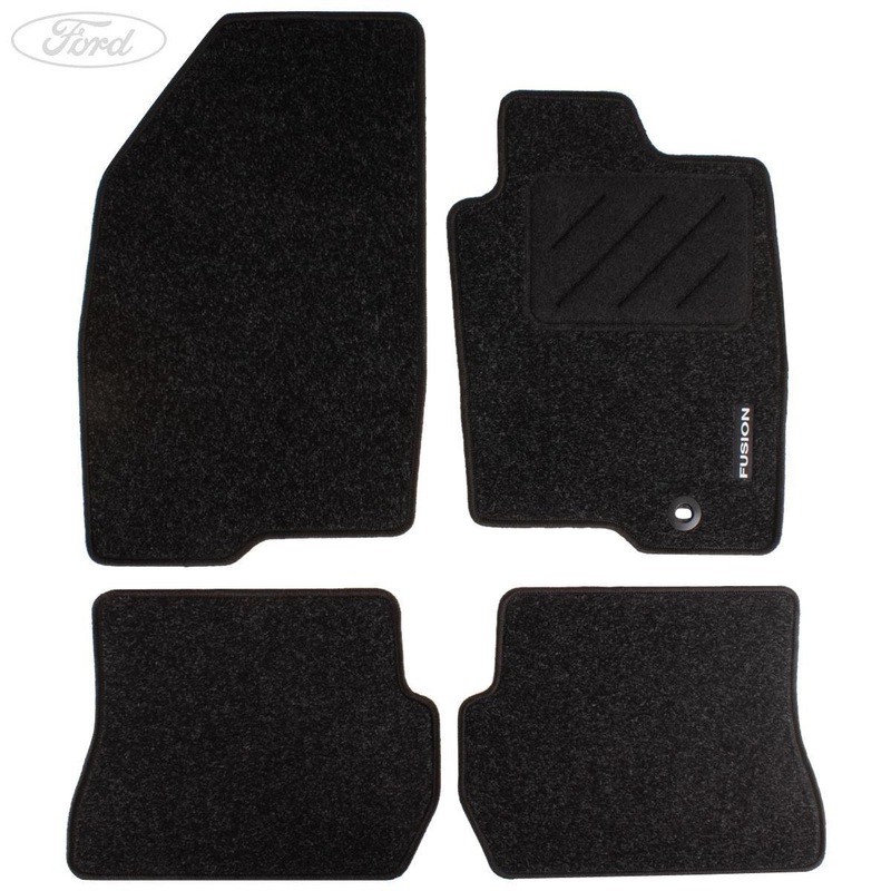 FIESTA MK6 FUSION FRONT & REAR CARPET FLOOR MATS 2002-2004