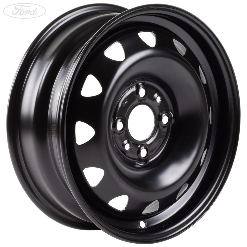 KA 14 MINI STEEL SPARE WHEEL 5X14 BLACK 2008-2016