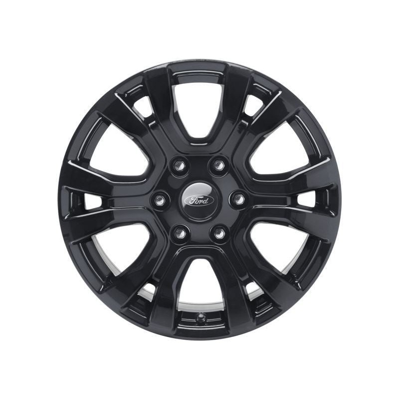 SET OF 4 RANGER ALLOY WHEEL 18 6 X 2-SPOKE DESIGN, PANTHER BLACK, 2012 – 2019