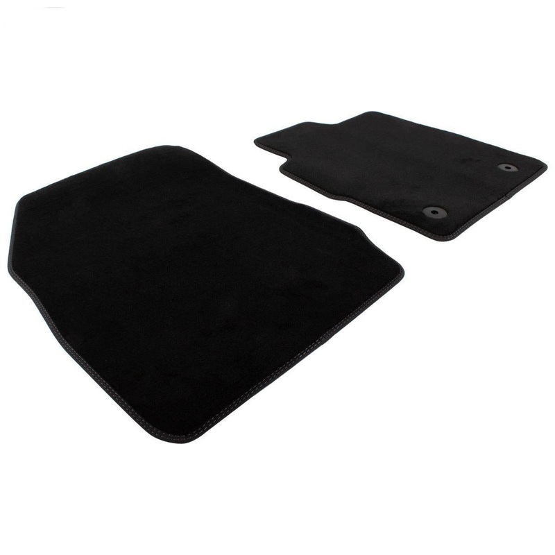 FIESTA ST ST2 FRONT CONTOUR FLOOR MATS VELOUR 2012-