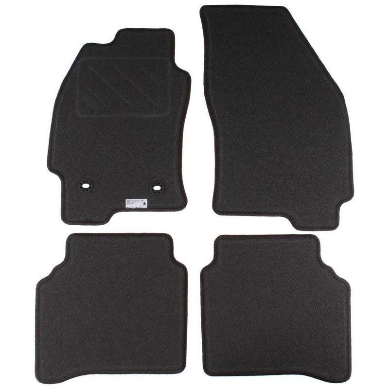 MONDEO FRONT & REAR CARPET CONTOUR FLOOR MATS CHARCOAL