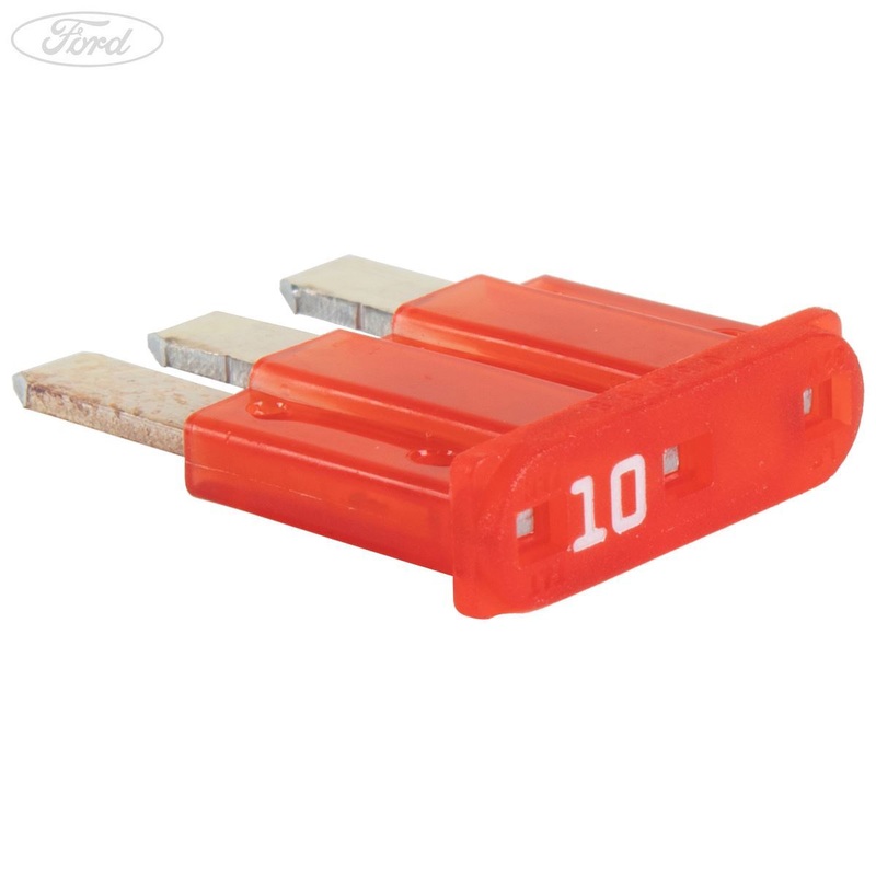 TRANSIT MONDEO 10 AMP 32 VOLT 3 BLADE FUSE RED 2017-