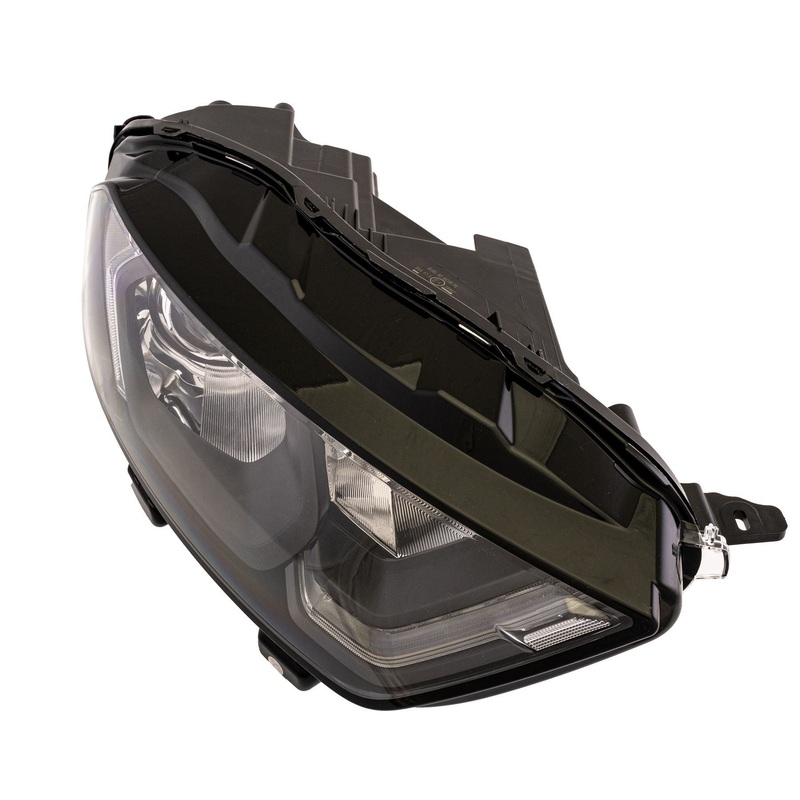 EcoSport Drivers Side LED Headlight With Black Bezels 2021-2023
