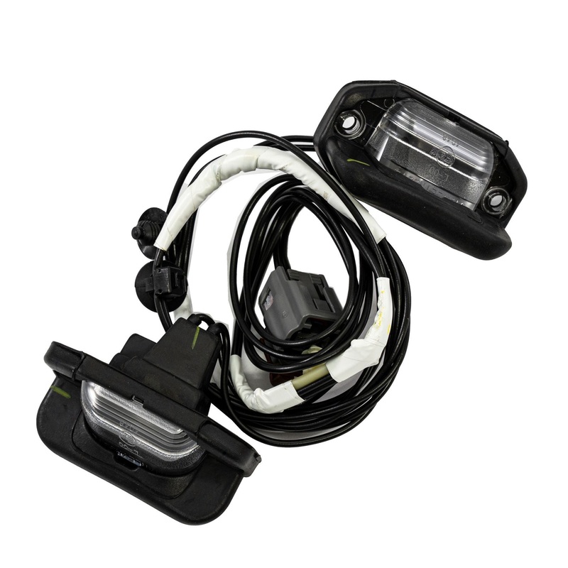 Ranger Rear Number Plate Lamp Lights With Bumper 2019-2023