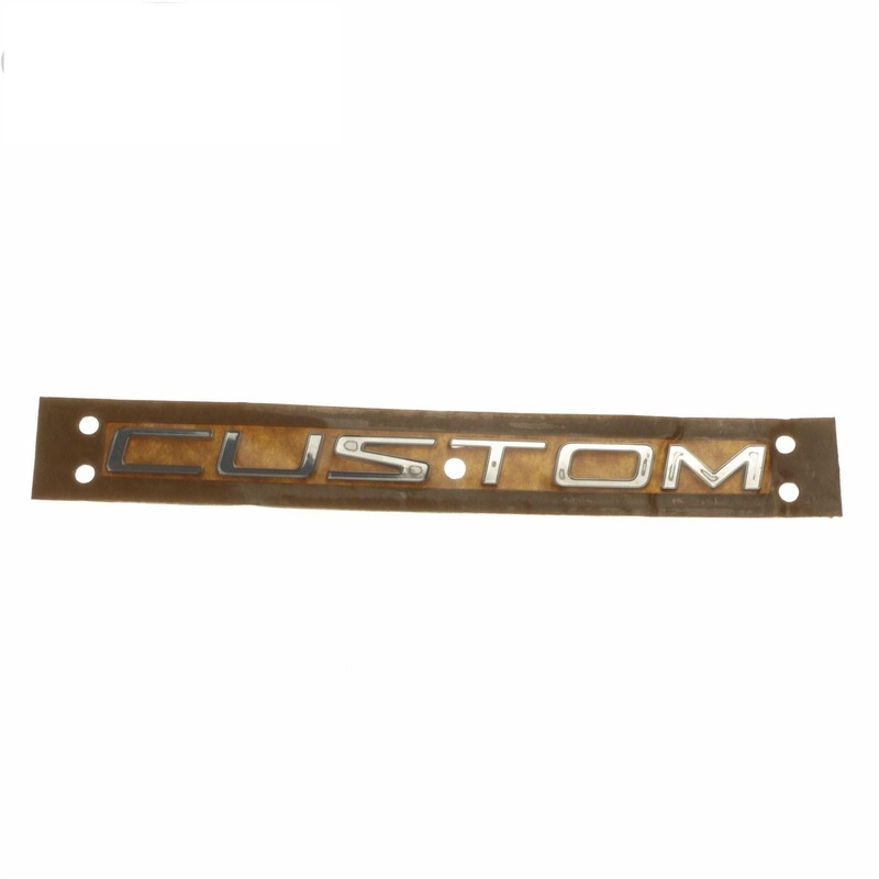 TRANSIT CUSTOM DOOR NAME PLATE BADGE EMBLEM