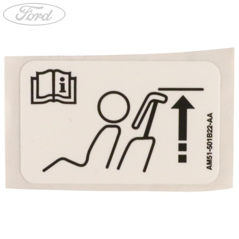 SEAT OPERATION DECAL