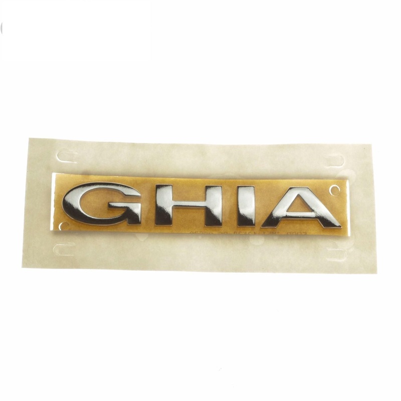 GHIA TAILGATE NAME PLATE BADGE EMBLEM