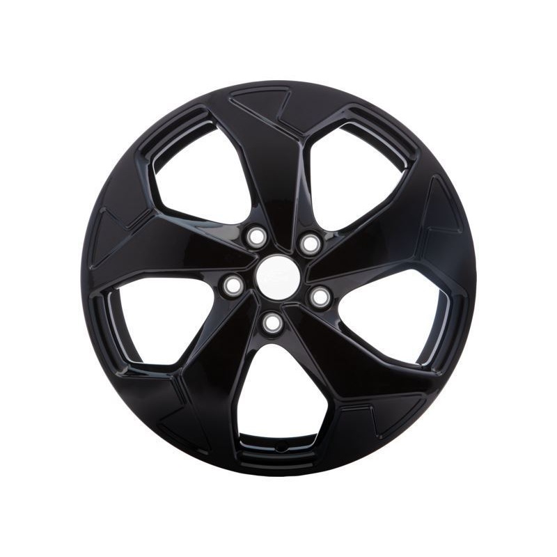 SET OF 4 TOURNEO CONNECT ALLOY WHEELS 17 5-SPOKE DESIGN, BLACK MACHINED