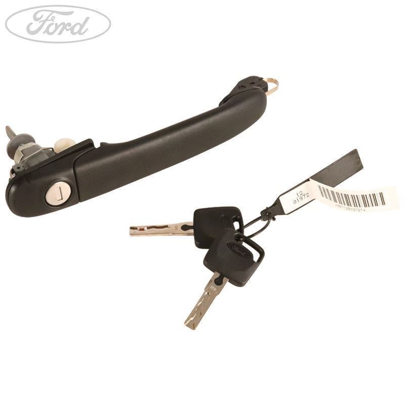 GALAXY O/S FRONT OUTER DOOR HANDLE GRAINED BLACK