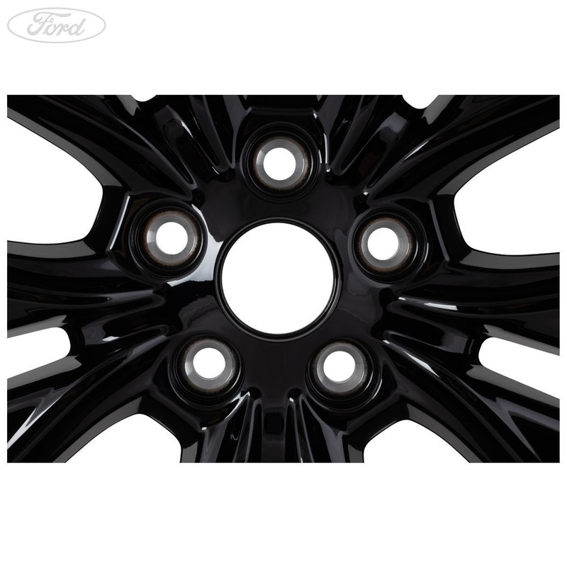 SET OF 4 KUGA MK2 19 ALLOY WHEELS 10 SPOKE 8JX19 BLACK 2016-