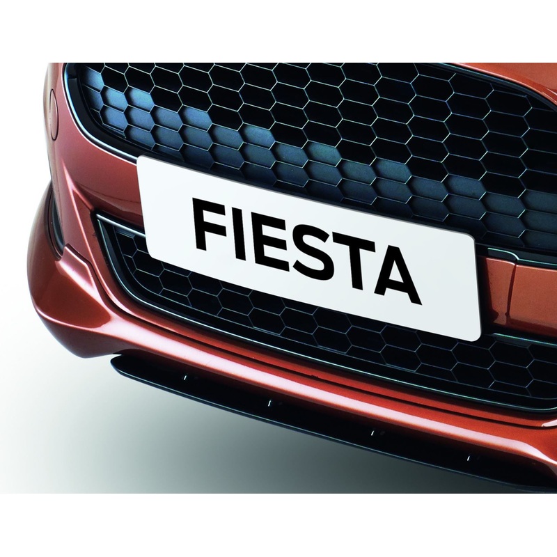 FIESTA 11/2012-06/2017 FRONT BUMPER AERO FOIL BLACK