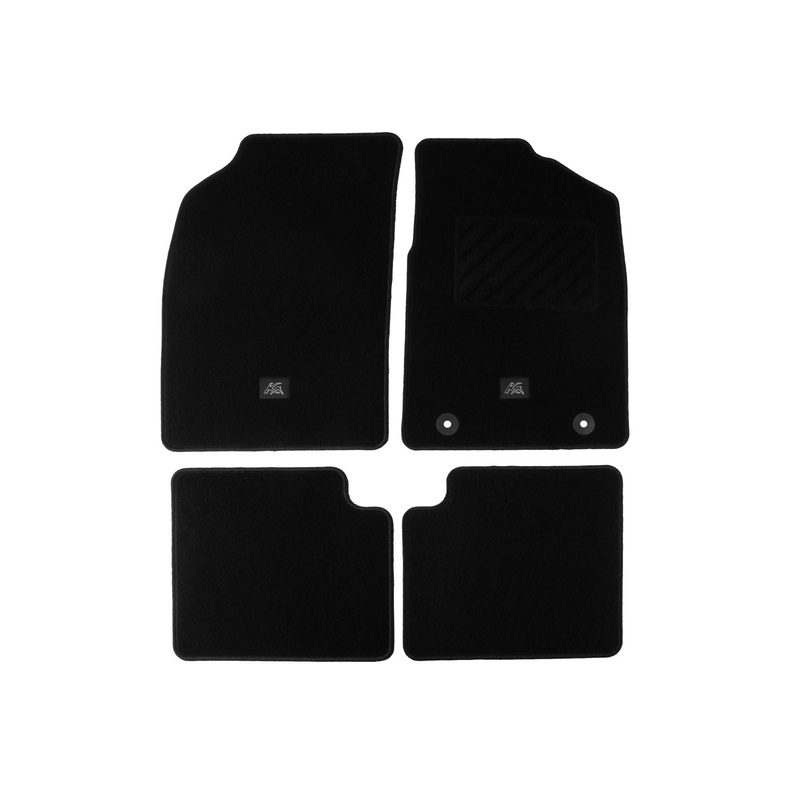 KA 09/2008-05/2016 CARPET FLOOR MATS FRONT AND REAR,BLACK