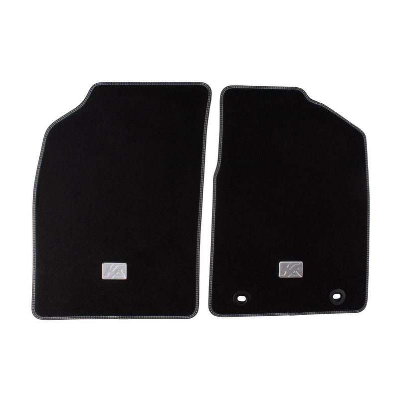 KA 09/2008-05/2016 VELOUR FLOOR MATS FRONT