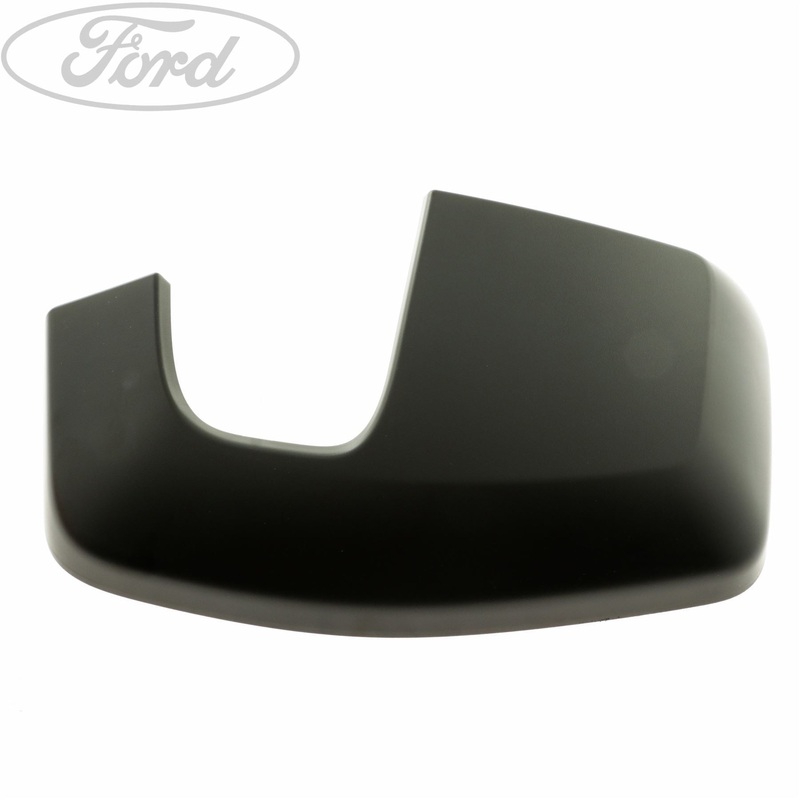 TRANSIT CUSTOM LEFT N/S WING MIRROR COVER TRIM BLACK