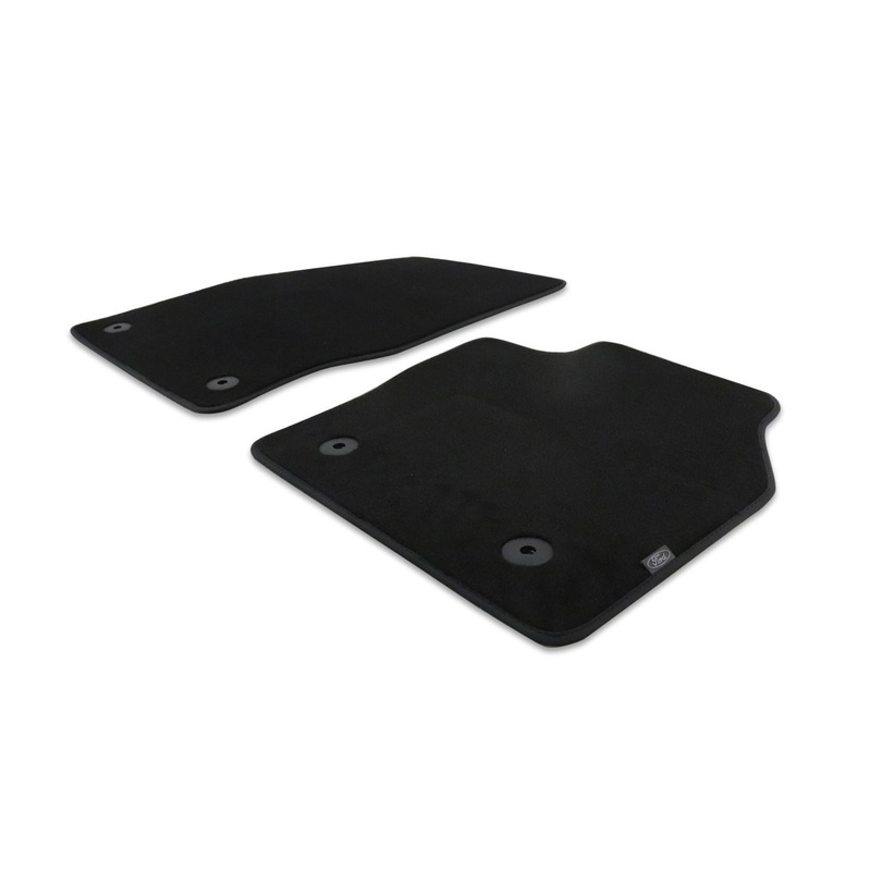 C-MAX FROM 04/2015 VELOUR FLOOR MATS FRONT,BLACK