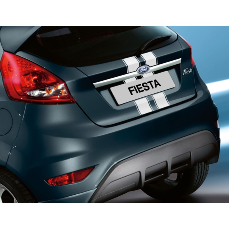 FIESTA 09/2008-10/2012 DECOR STRIPES FOR BONNET AND TAILGATE,WHITE