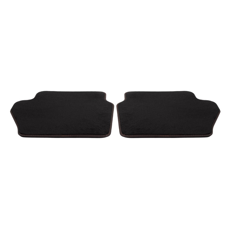FIESTA 11/2012-06/2017 VELOUR FLOOR MATS REAR