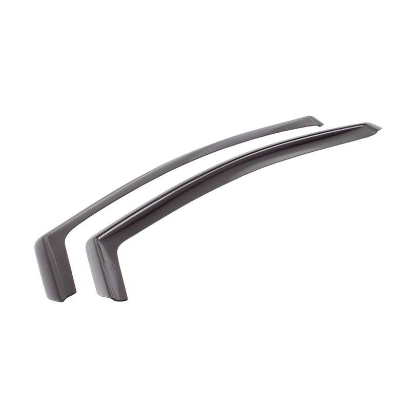 FOCUS 07/2004-12/2010 CLIMAIR* WIND DEFLECTORS FOR FRONT DOOR WINDOWS,BLACK