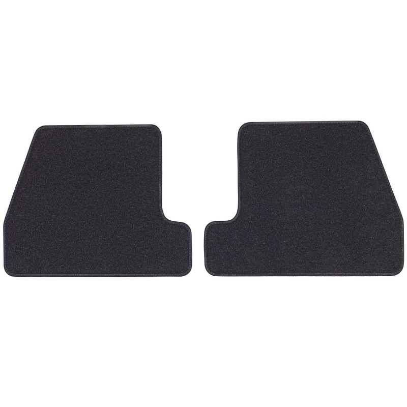 FOCUS VELOUR FLOOR MATS REAR, BLACK, 2011 – ONWARDS