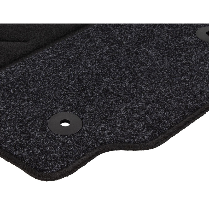 GALAXY/S-MAX CARPET FLOOR MATS FRONT,BLACK