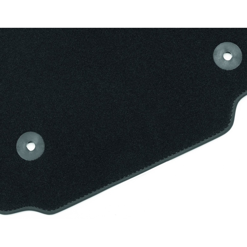 GALAXY/S-MAX VELOUR FLOOR MATS FRONT,BLACK