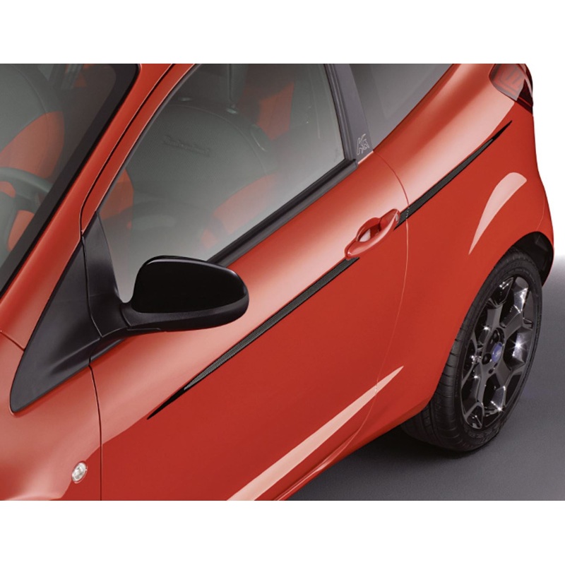 KA 09/2008-05/2016 DECOR STRIPES FOR BODY SIDE,CARBON DESIGN