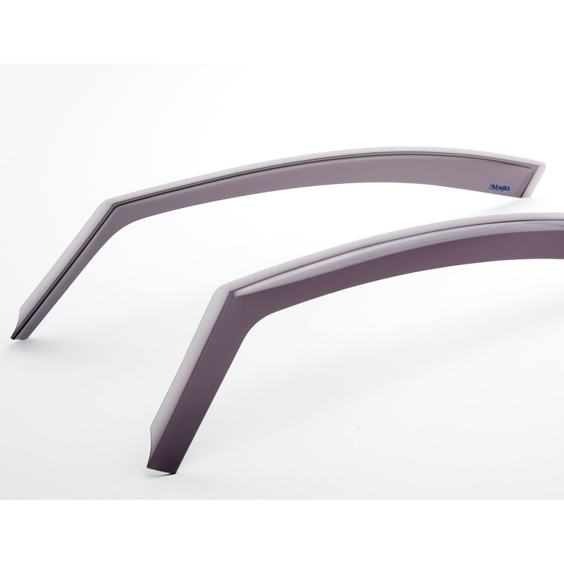 KUGA 01/2008-10/2012 CLIMAIR* WIND DEFLECTORS FOR FRONT DOOR WINDOWS,BLACK