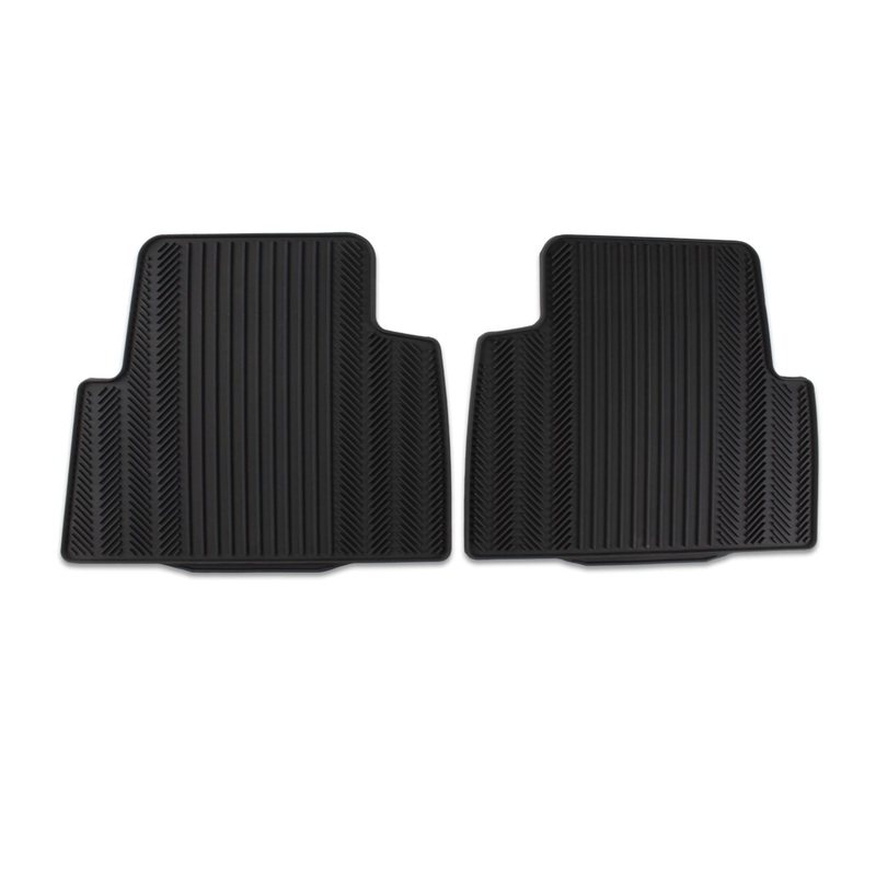 KUGA 01/2008-10/2012 RUBBER FLOOR MATS REAR,BLACK