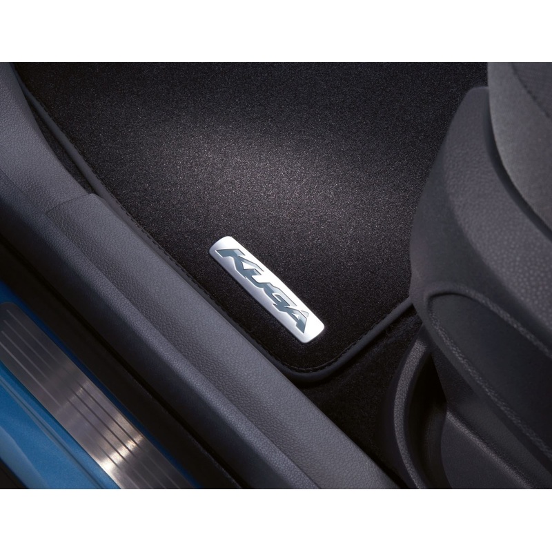 KUGA 01/2008-10/2012 VELOUR FLOOR MATS FRONT,BLACK