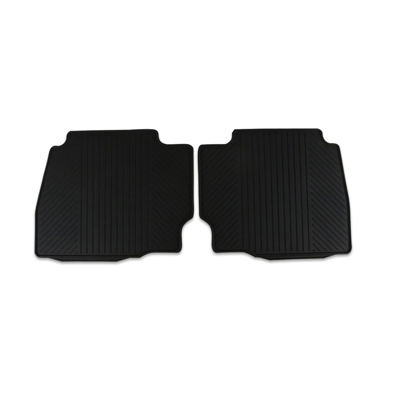 MONDEO 03/2007-08/2014 RUBBER FLOOR MATS REAR,BLACK