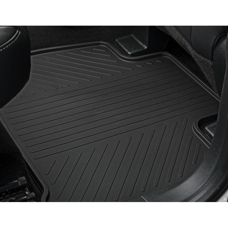 S-MAX FROM 05/2015/GALAXY FROM 05/2015 RUBBER FLOOR MATS REAR,BLACK