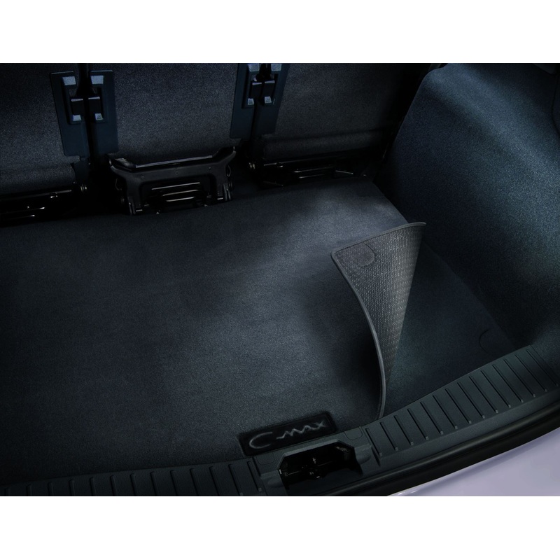 C-MAX FROM 11/2010 LOAD COMPARTMENT MAT BLACK,WITH C-MAX LOGO