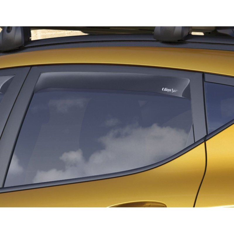 FIESTA FROM 07/2017 CLIMAIR* WIND DEFLECTORS FOR REAR DOOR WINDOWS,TRANSPARENT