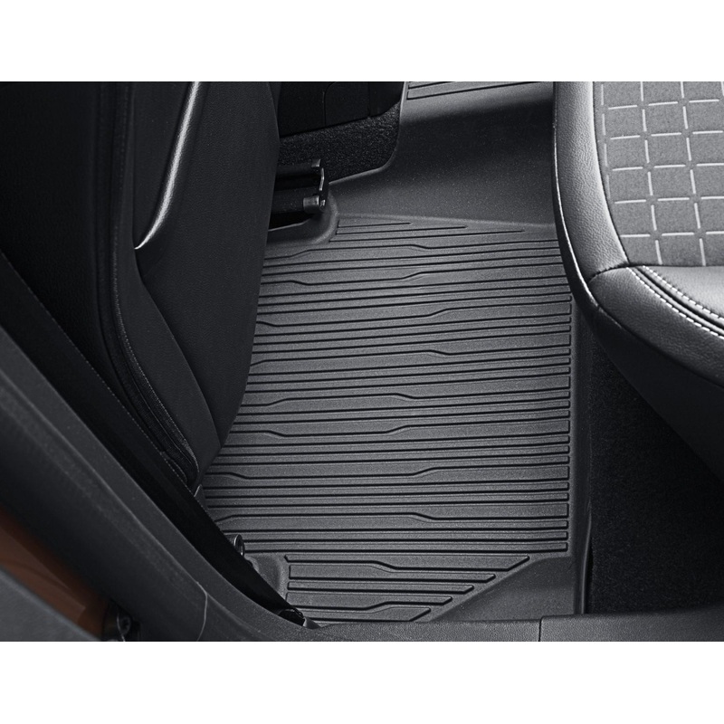 FIESTA & PUMA REAR RUBBER FLOOR MATS SET TRAY STYLE 2017 – ONWARD