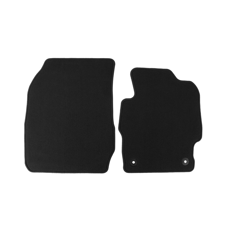 KA+ FROM 06/2016 CARPET FLOOR MATS BLACK,FRONT