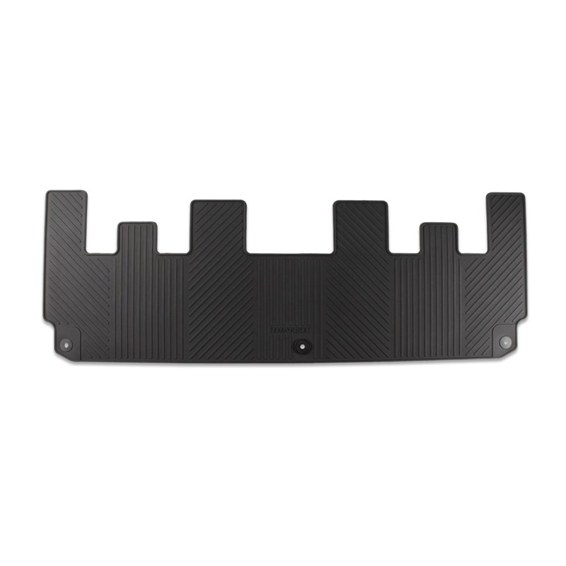 TOURNEO CUSTOM 02/2018-09/2023 RUBBER FLOOR MATS REAR,BLACK