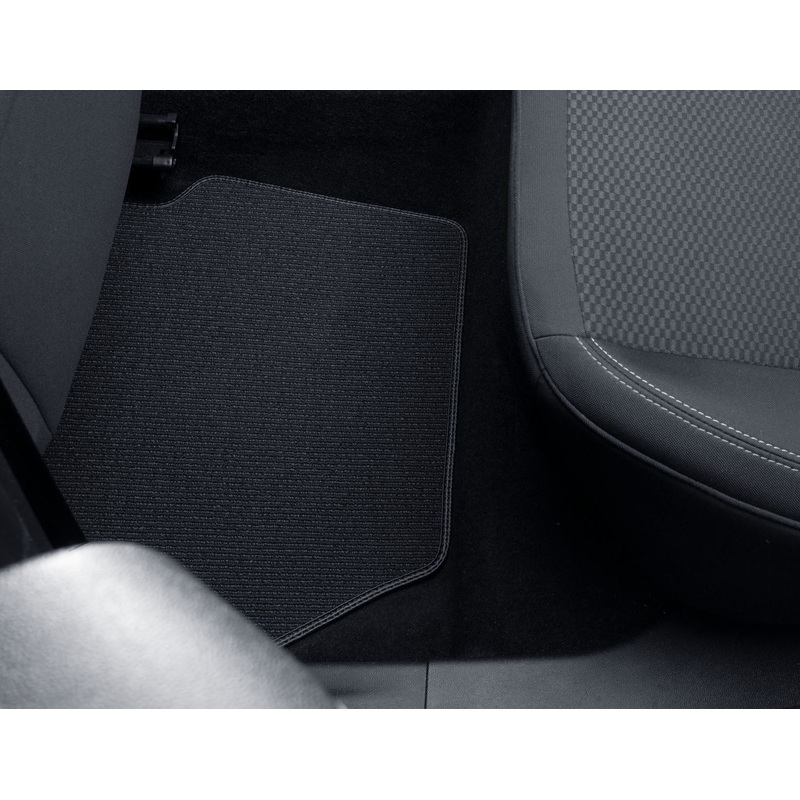 FIESTA FROM 07/2017 PERFORMANCE FLOOR MATS REAR,BLACK